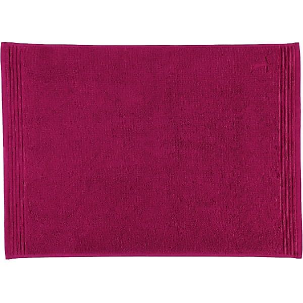 Möve Badematten Superwuschel - Farbe: berry - 266 - 50x70 cm günstig online kaufen