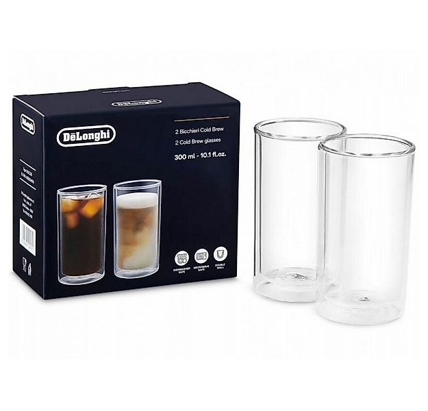 De'Longhi® Pinguino Dekobecher DeLonghi DLSC325 Thermoglas Cold Brew - 2er günstig online kaufen