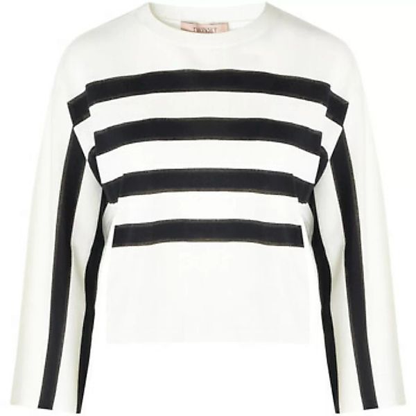 Twin Set  Pullover Jersey  mit schwarzen und weißen Streifen günstig online kaufen