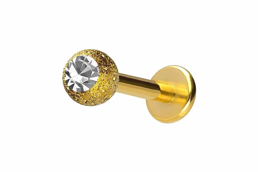 PIERCINGLINE Piercing-Set Chirurgenstahl Labret DIAMANTOPTIK + günstig online kaufen