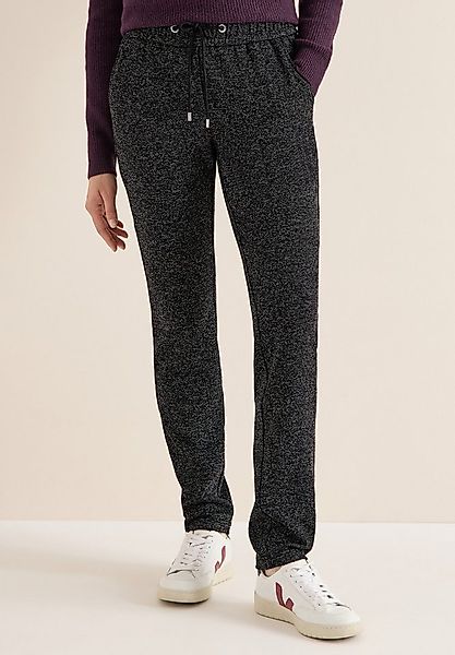 CECIL Jogger Pants in Salt und Pepper-Optik günstig online kaufen