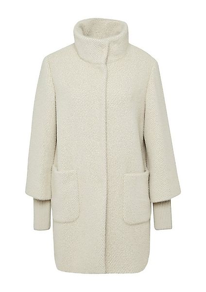 s.Oliver BLACK LABEL Wollmantel S.Oliver Mantel mit Stehkragen Rippbündchen günstig online kaufen