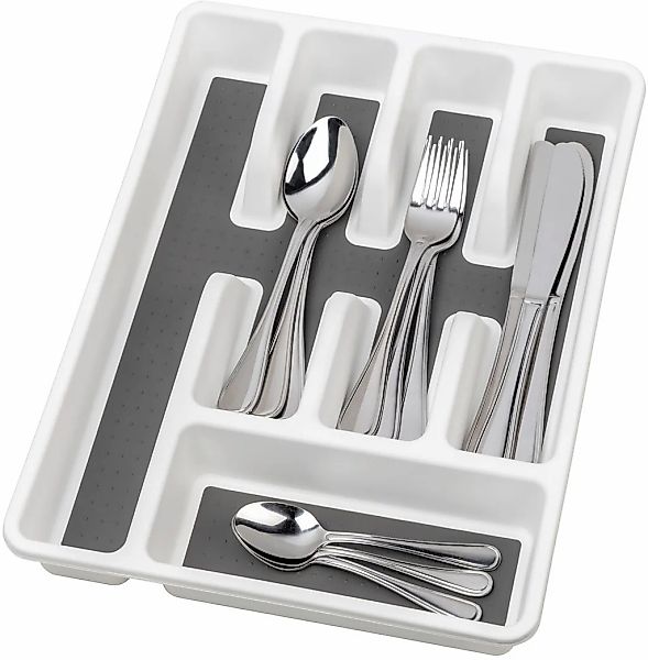 WENKO Besteckkasten "Anti-Rutsch 5 Fächer" Set, 2 Stk. tlg. für Schubladen, günstig online kaufen