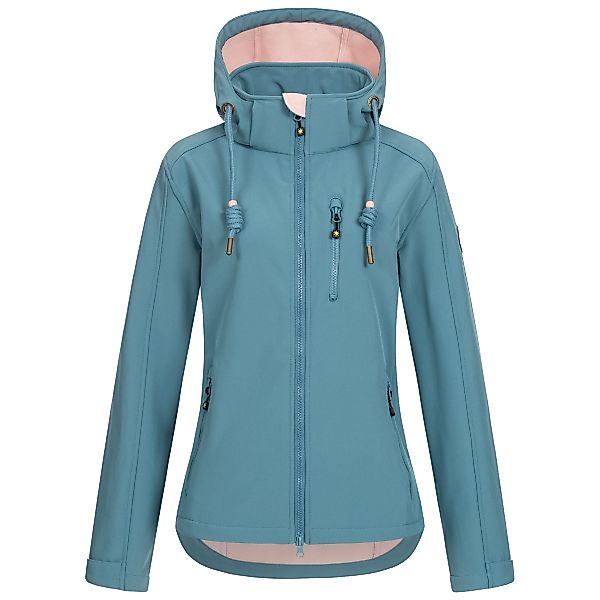 ankerglut Softshelljacke "ankerglutfreude WMN", mit abnehmbarer Kapuze günstig online kaufen