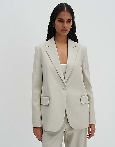 someday Longblazer Nulani Lockere Passform mit Ein-Knopf-Verschluss und Pat günstig online kaufen