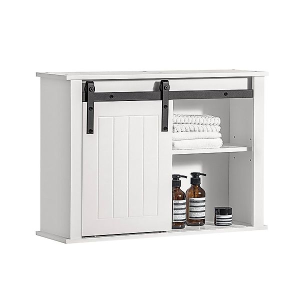 SoBuy Hängeschrank BZR71 mit Schiebetür Badschrank günstig online kaufen