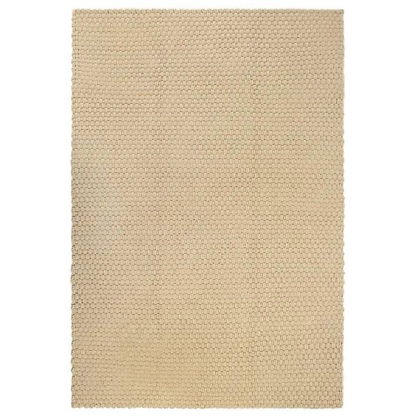 vidaXL Teppich Rechteckig Natur 160x230 Cm Baumwolle 1368047 günstig online kaufen