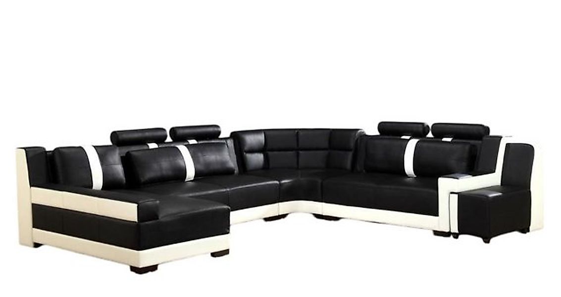 Xlmoebel Ecksofa Moderne Leder-Couch mit Eckgarnitur und USB-Anschluss, 1 T günstig online kaufen