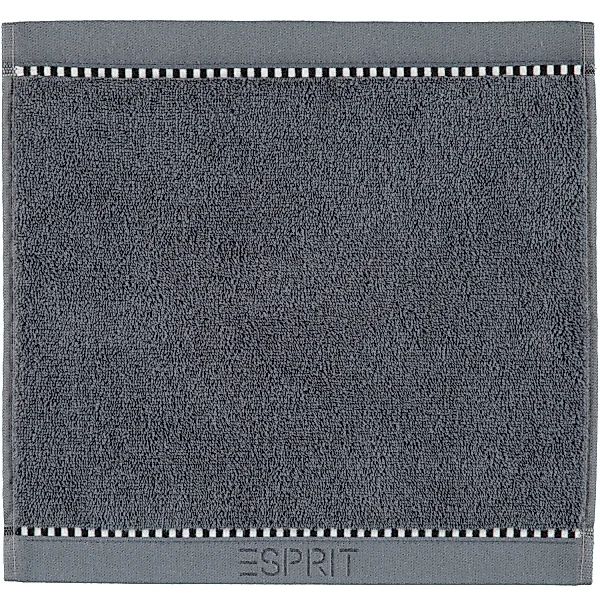 Esprit Box Solid - Farbe: grey steel - 740 - Seiflappen 30x30 cm günstig online kaufen