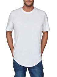 Jack & Jones Tshirt Herren lang geschnitten Set 100% Baumwolle Regular Fit günstig online kaufen