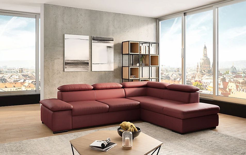 sit&more Ecksofa "Alcudia L-Form" wahlweise mit Bettfunktion günstig online kaufen