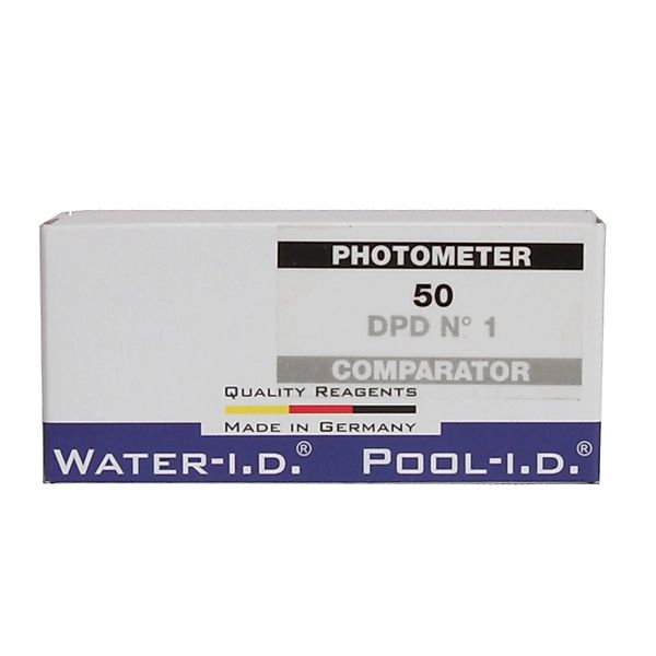 WATER-I.D. PoolLab Testtabletten 50Stück Chlor DPD1 Photometer Wasseranalys günstig online kaufen