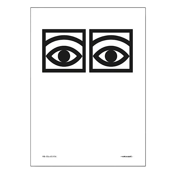 Ögon Augenpaar Poster 50 x 70cm günstig online kaufen