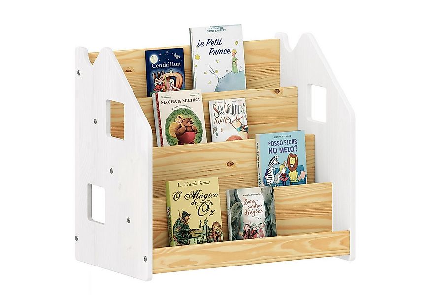 IDIMEX Kinderregal BRUNO, Bücherregal Montessori Kinderregal Kinderzimmer R günstig online kaufen