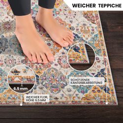 Livabliss Teppich CUZCO, rechteckig, Höhe: 7 günstig online kaufen