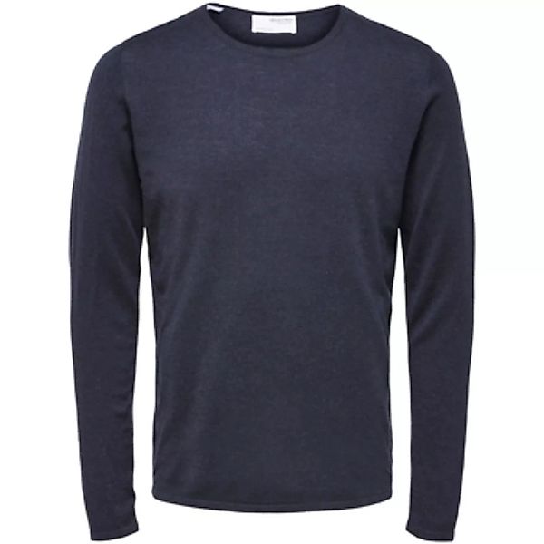 Selected  Sweatshirt Rocks Knit Crew Neck Dark Sapphire günstig online kaufen