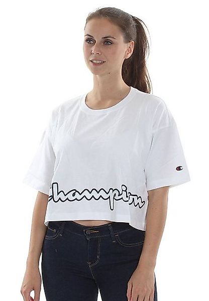 Champion T-Shirt Champion Damen T-Shirt 112655 WW001 WHT Weiß günstig online kaufen