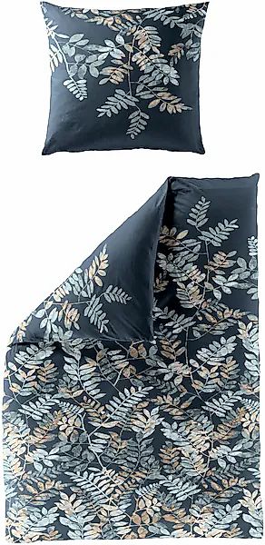 BIERBAUM Bettwäsche »4091« 2 Stk. tlg. Mako-Satin, 100 % Baumwolle, pflegel günstig online kaufen