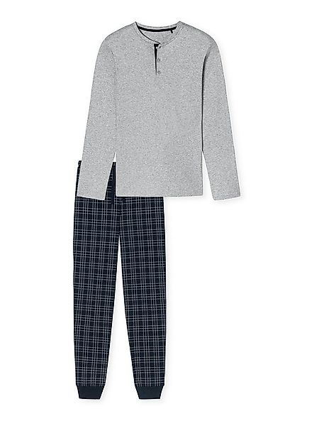 Schiesser Pyjama Fine Interlock schlafanzug pyjama schlafmode günstig online kaufen