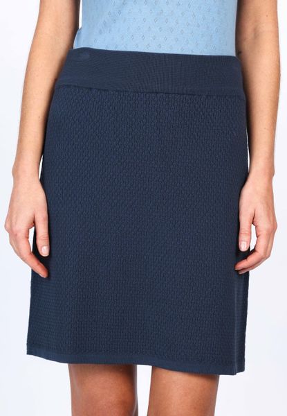 Sorgenfri Sylt Strickrock Gabi Solid Ajour-Strickdetails günstig online kaufen