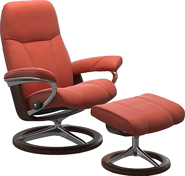 Stressless "Consul" Set, Relaxsessel mit Hocker, mit Hocker, mit Signature günstig online kaufen