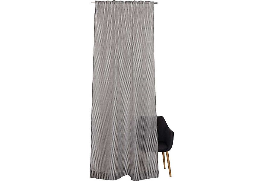 SCHÖNER WOHNEN-Kollektion Gardine SPLASH Transparenter Schlaufenvorhang (1 günstig online kaufen