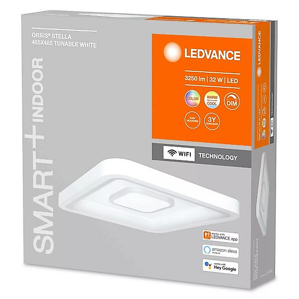 LEDVANCE SMART+ WiFi Orbis Stella LED-Deckenlampe günstig online kaufen