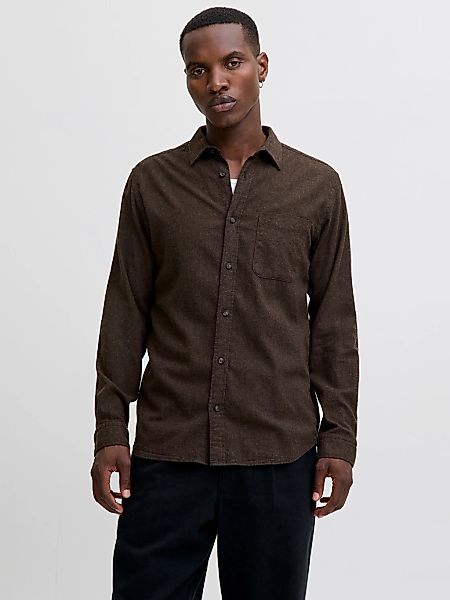 Jack & Jones Langarmhemd "JJECLASSIC MELANGE SHIRT L/S NOOS" günstig online kaufen