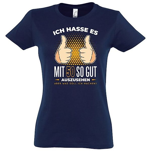 Youth Designz T-Shirt 50 Und Immer noch Gutaussehend mit lustigem Spruch Fr günstig online kaufen
