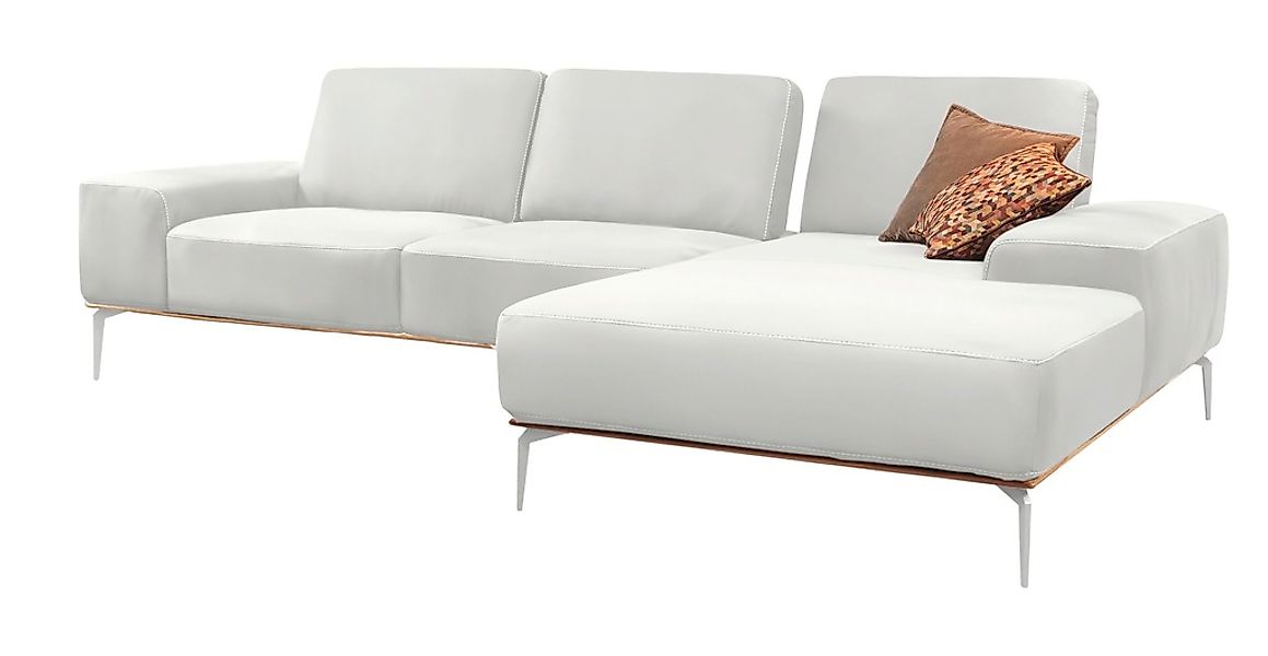 W.SCHILLIG Ecksofa "run, Designsofa mit tollem Sitzkomfort, bequem, L-Form" günstig online kaufen