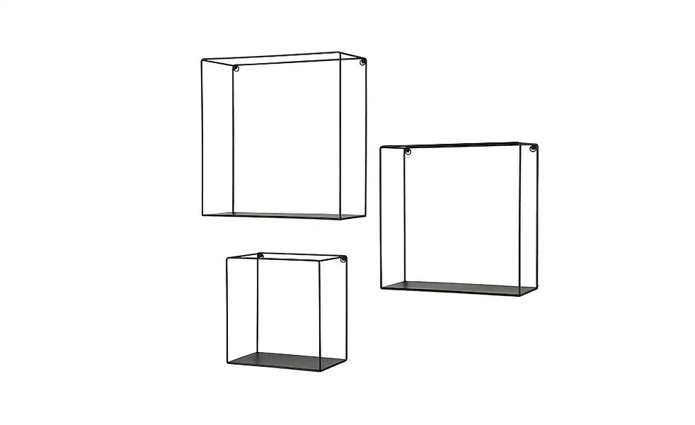 MIRRORS AND MORE Wandregal "Rita", (Set, 3 St.), Dekorative Regale, Metallr günstig online kaufen