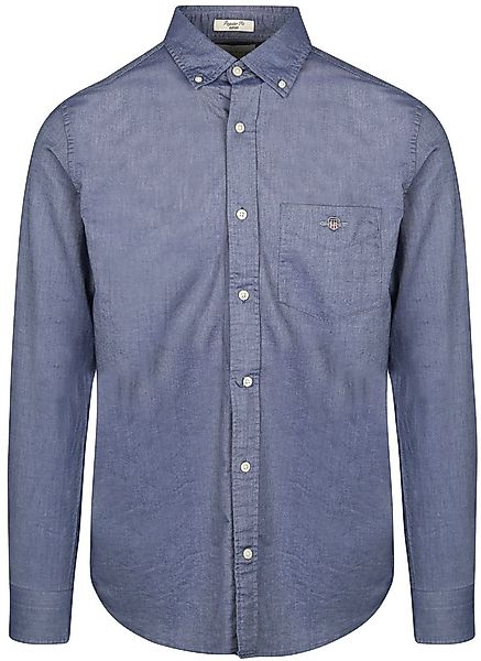 Gant Shirt Oxford Blau - Größe XXL günstig online kaufen
