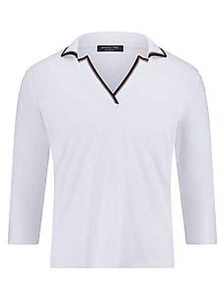 Polo-Shirt 3/4-Arm Margittes weiss günstig online kaufen