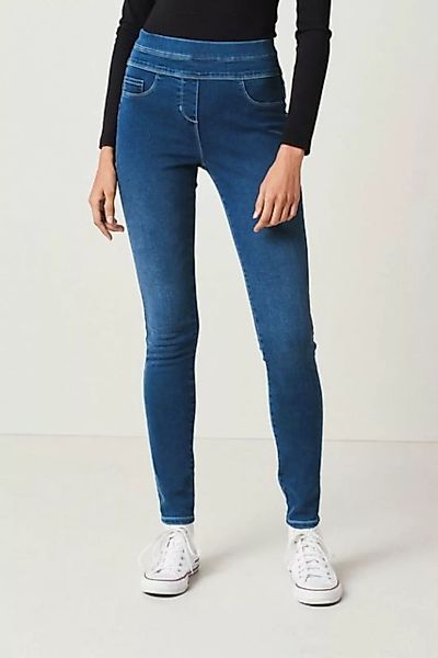Next Jeansleggings Figurformende weiche Superstretch-Jeansleggings (1-tlg) günstig online kaufen