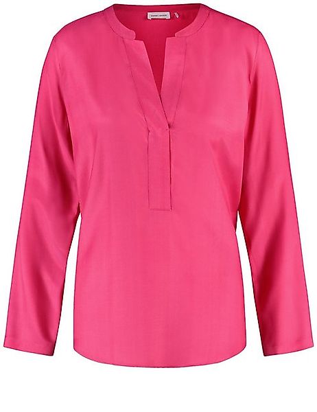 GERRY WEBER Klassische Bluse Nachhaltige Bluse mit Tunika-Ausschnitt günstig online kaufen