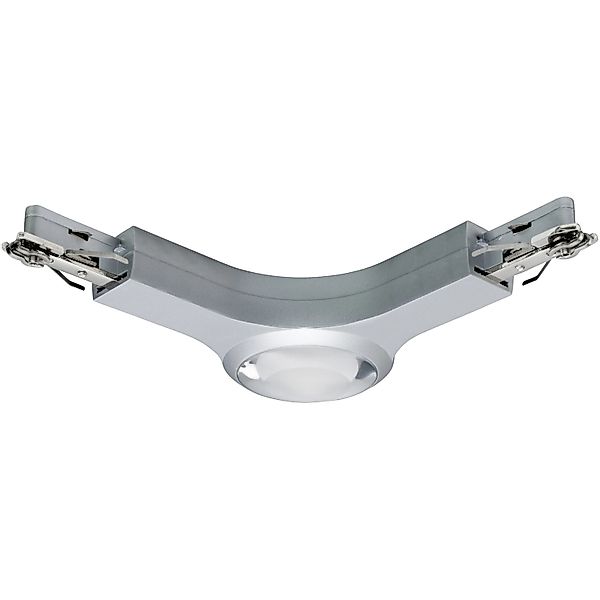 Paulmann "URail Verbinder L-Stück beleuchtet 141x141mm 5,3W Chrom matt" günstig online kaufen