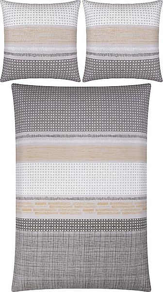 Erwin Müller Bettwäsche Bettwäsche, Seersucker, Steifen günstig online kaufen