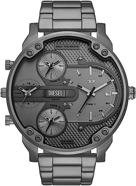 Diesel Quarzuhr MR. DADDY SLIM DZ7487, Armbanduhr, Herrenuhr, Edelstahlarmb günstig online kaufen