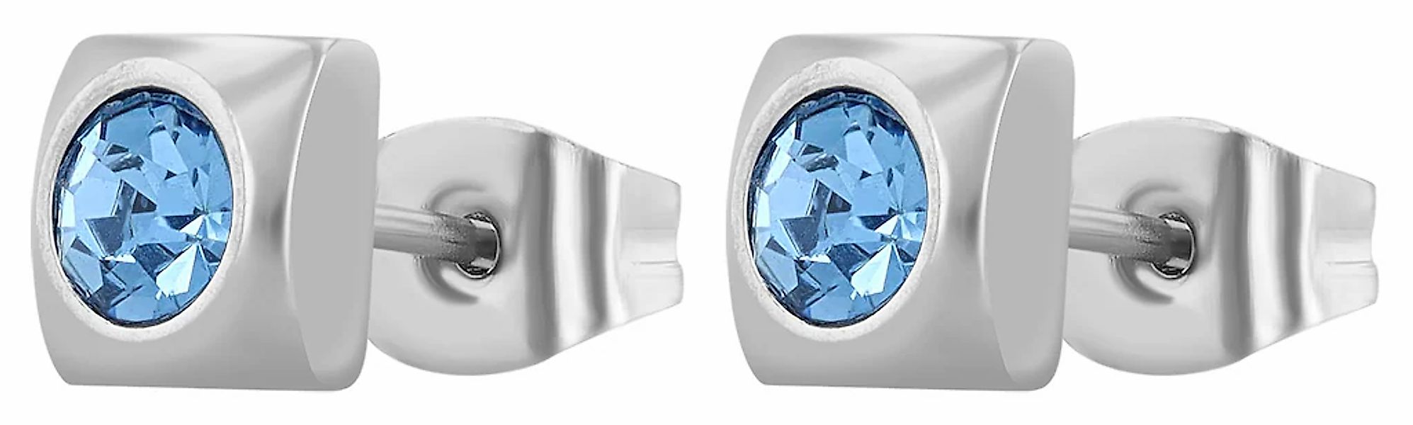 Adelia´s Paar Ohrhänger "Damen Ohrringe – Ohrstecker aus Edelstahl mit Stra günstig online kaufen