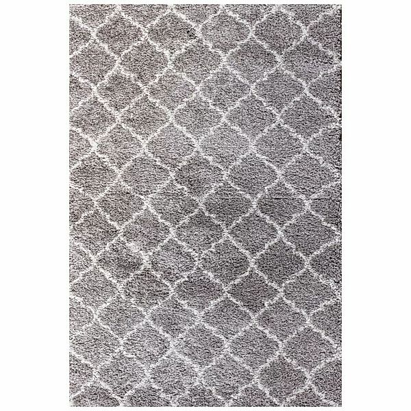 Teppich Royal Marocco light grey cream 67x130cm, 67 x 130 cm günstig online kaufen