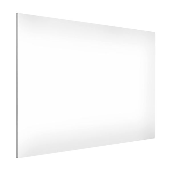 Bilderdepot24 Magnettafel Küche weiss Colour White, günstig online kaufen