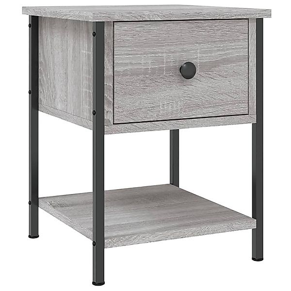 vidaXL Nachttisch Nachttisch Grau Sonoma 34x35,5x45 günstig online kaufen