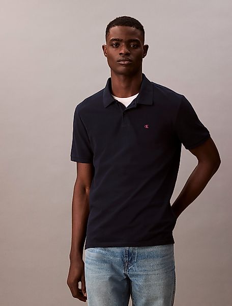 Calvin Klein Jeans Poloshirt "SS CASUAL PIQUE CLASSIC POLO", Mit Rundhalsau günstig online kaufen