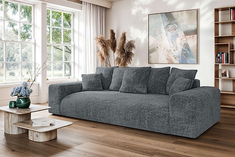 Home affaire Big-Sofa »LAKESIDE 3-Sitzer Schlafsofa mit Bettkasten, Breite günstig online kaufen