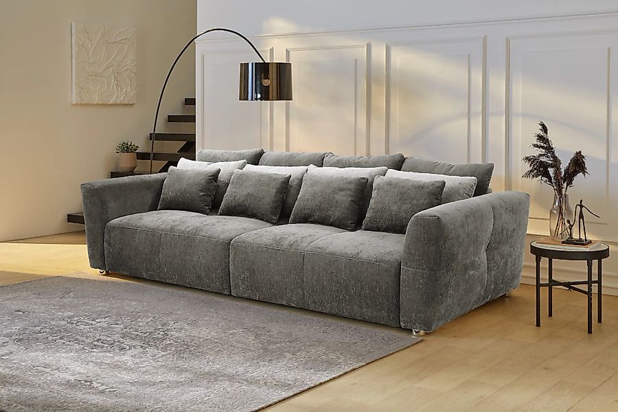 Jockenhöfer Gruppe Big-Sofa "Gulliver, B: 298 cm" mit Zierkissen, Federkern günstig online kaufen