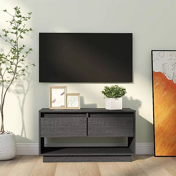 vidaXL TV-Schrank TV-Schrank Grau 74x34x40 cm günstig online kaufen