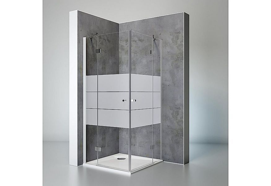 Schulte Eckdusche Youngline Höhe: 190 cm, BxT: 80x80 cm, 5 mm Sicherheitsgl günstig online kaufen