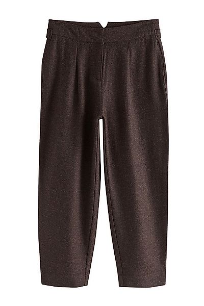 Next Stoffhose N. Premium Hose mit Barrel-Leg und Wollanteil (1-tlg) günstig online kaufen