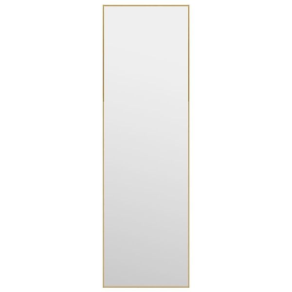 vidaXL Spiegel Türspiegel Golden 30x100 cm günstig online kaufen