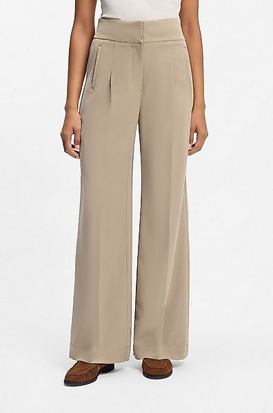 BOSS ORANGE Stoffhose Tarima Premium Damenmode Straight Leg, mit Gummizug günstig online kaufen